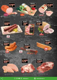 Tempo leták od 21.05.2025 | Strana: 6 | Produkty: Šunka, Klobása, Kuřecí prsní řízky, Gothajský salám