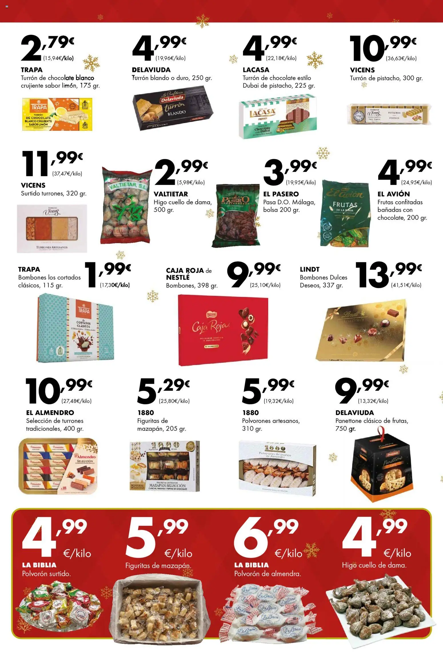 Lupa Supermercados folleto │ válido desde el 27.11.2025 | Página: 9 | Productos: Chocolate, Κεραία, Bolsa, Caja