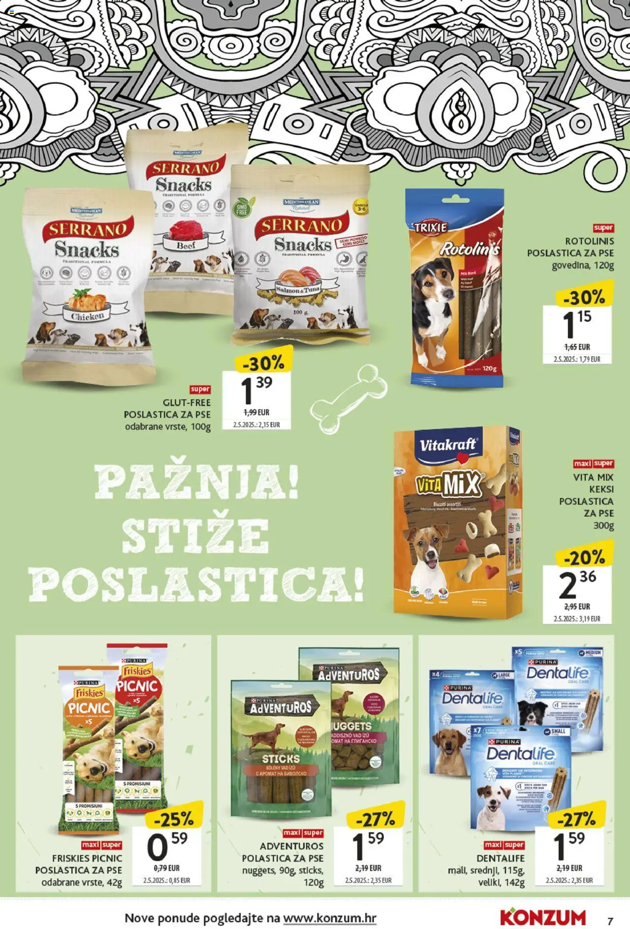Konzum HR akciós ujság - amely érvényes a következő dátumtól: 06.10.2025 | Oldal: 7