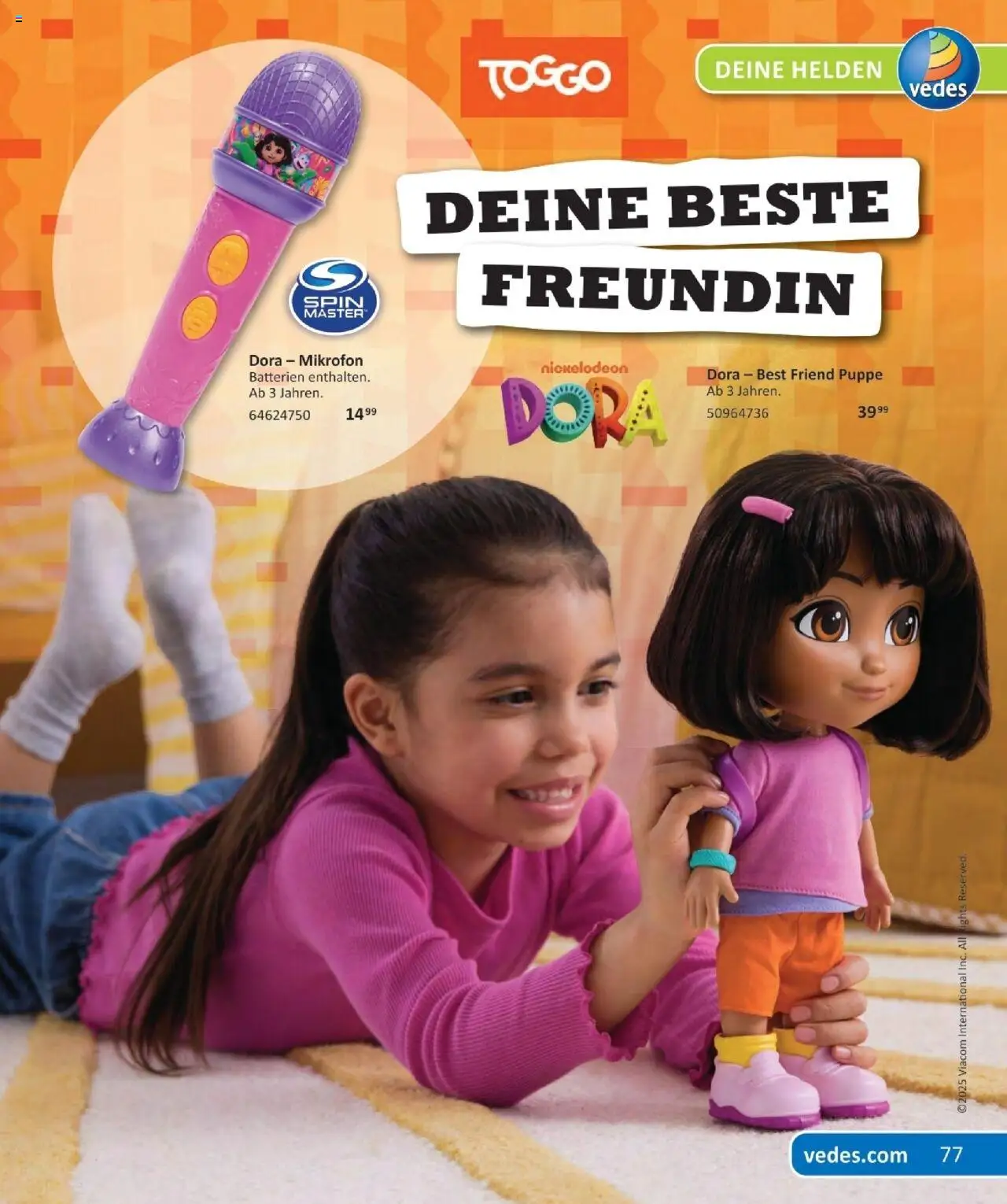 Vedes Das große Buch der Wünsche – gültig ab 29.09.2025 | Seite: 77 | Produkte: Mikrofon, Batterien
