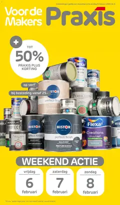Praxis - Weekend actie - Voorbeeld van een folder van Praxis, geldig van 06.02.2026