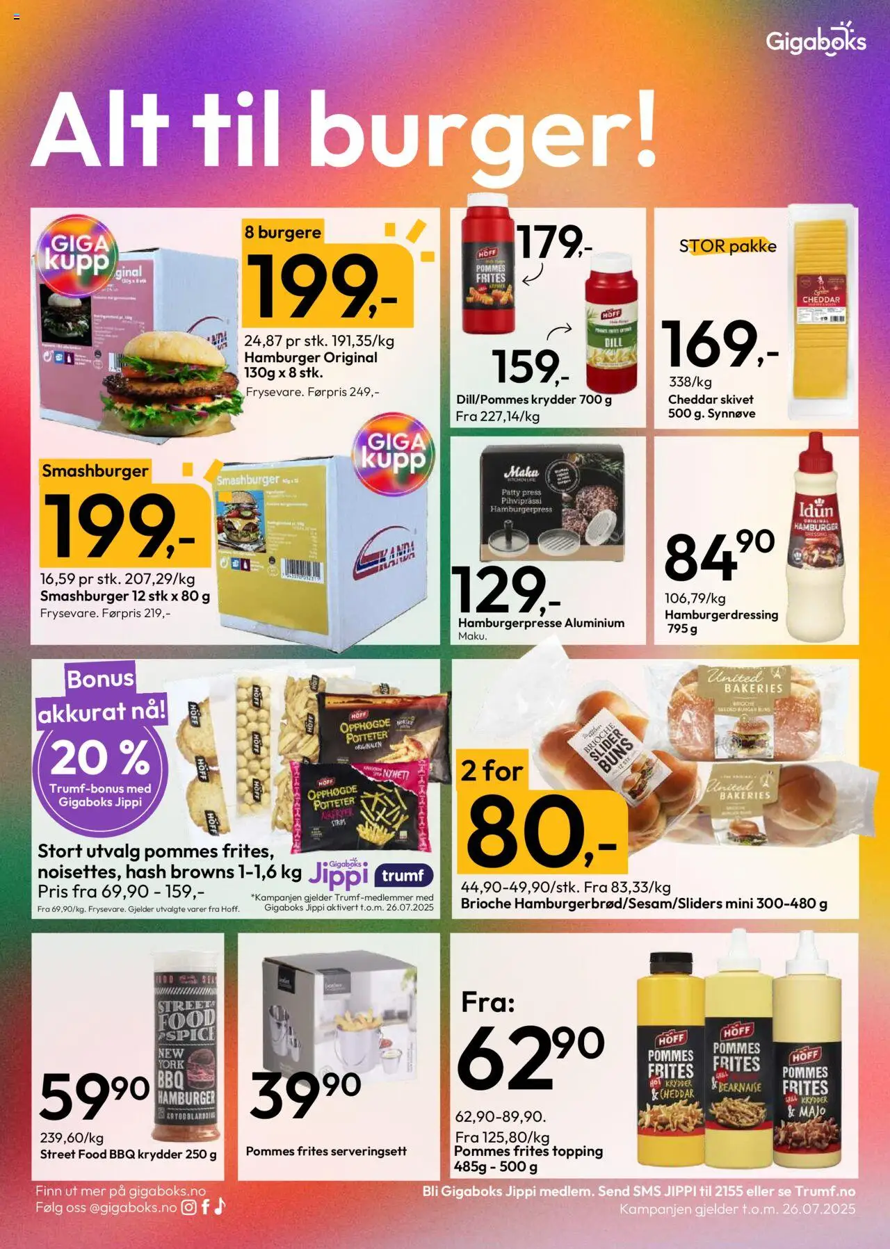  | Side: 3 | Produkter: Airfryer, Krydder, Dressing, Cheddar