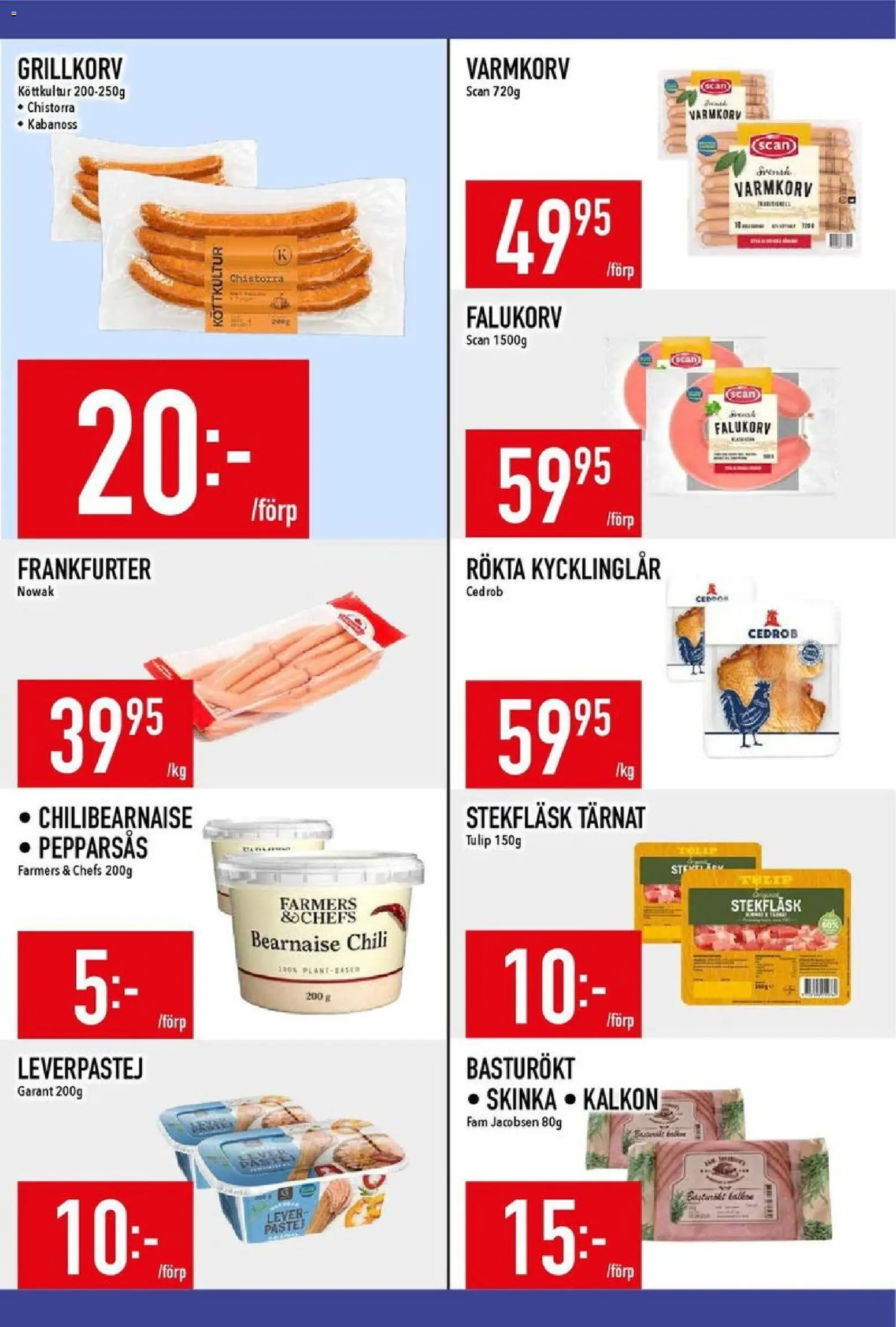 Matdax reklamblad aktuell från 08.12.2025 | Sida: 12 | Produkter: Varmkorv, Leverpastej, Grillkorv, Chili
