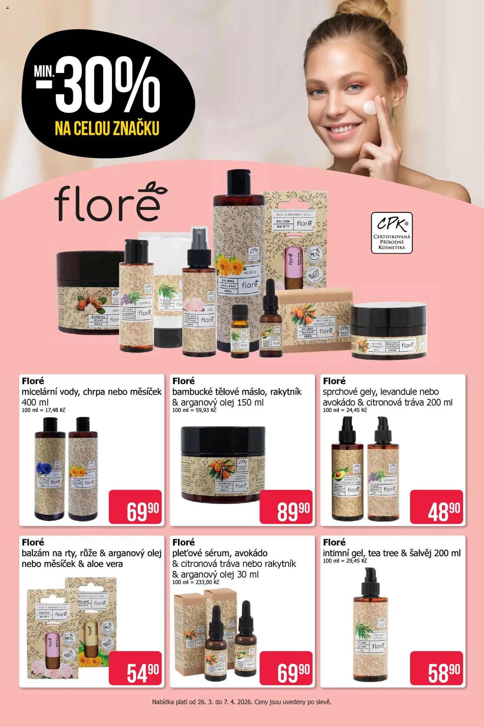 TETA Drogerie leták od 26.03.2026 | Strana: 6 | Produkty: Oleje, Voda, Máslo, Avokádo