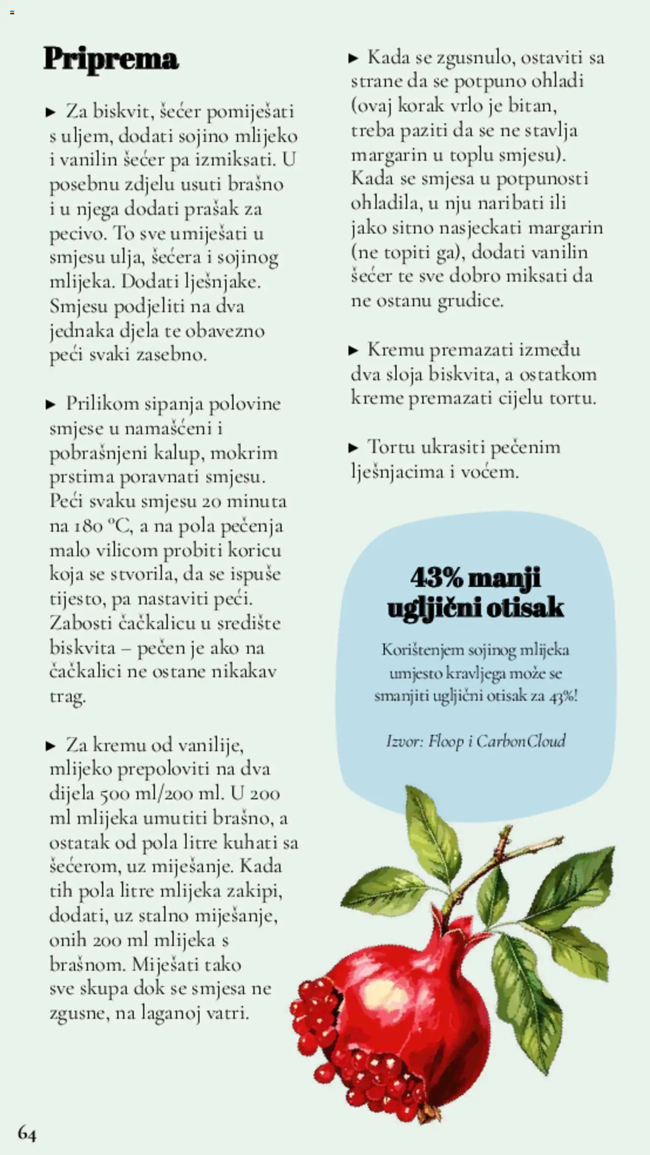 Lidl katalog | vrijedi od 11.03.2025 | Stranica: 64 | Proizvodi: Smjese, Mlijeko, Šećer, Vanilin šećer