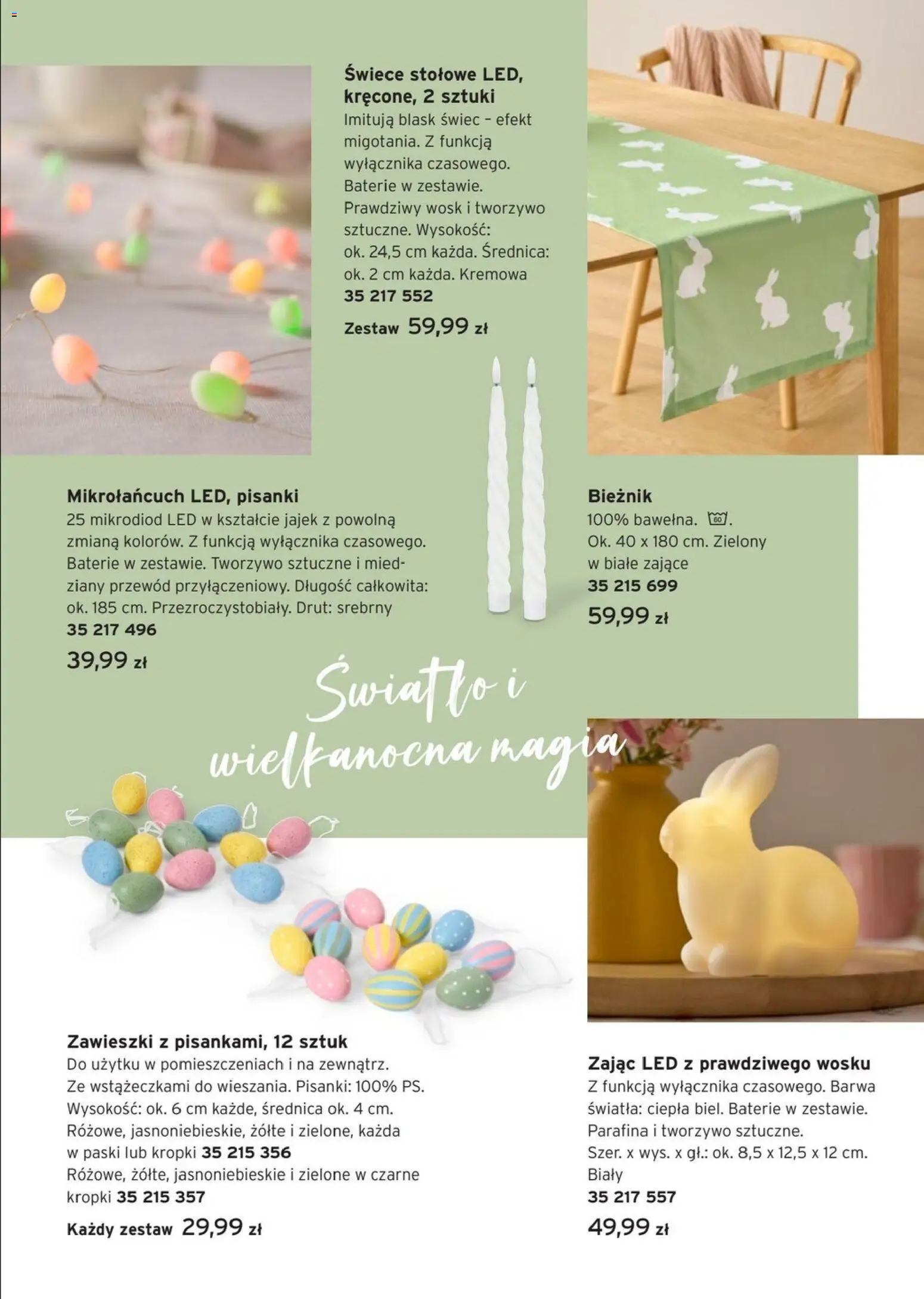 Tchibo promocje od 03.03.2026 | Strona: 10 | Produkty: Baterie, Świece