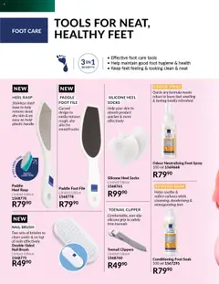 New Avon catalogue – valid from 01.09.2025 | Page: 162 | Products: Socks, Agua con gas, Brush, Silicone