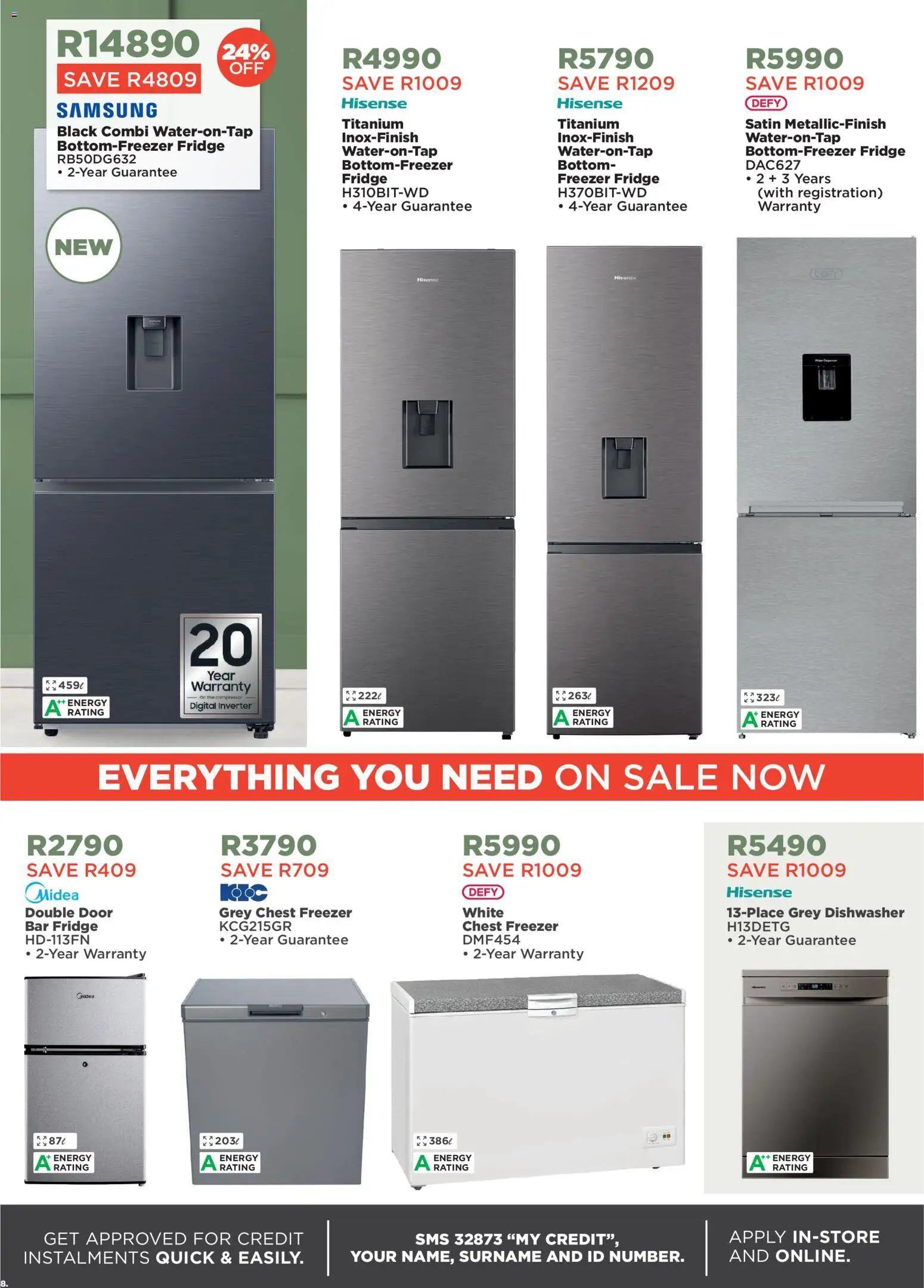 New House and Home catalogue – valid from 19.03.2026 | Page: 8 | Products: Freezer, Dishwasher, Freezer fridge, Fridge