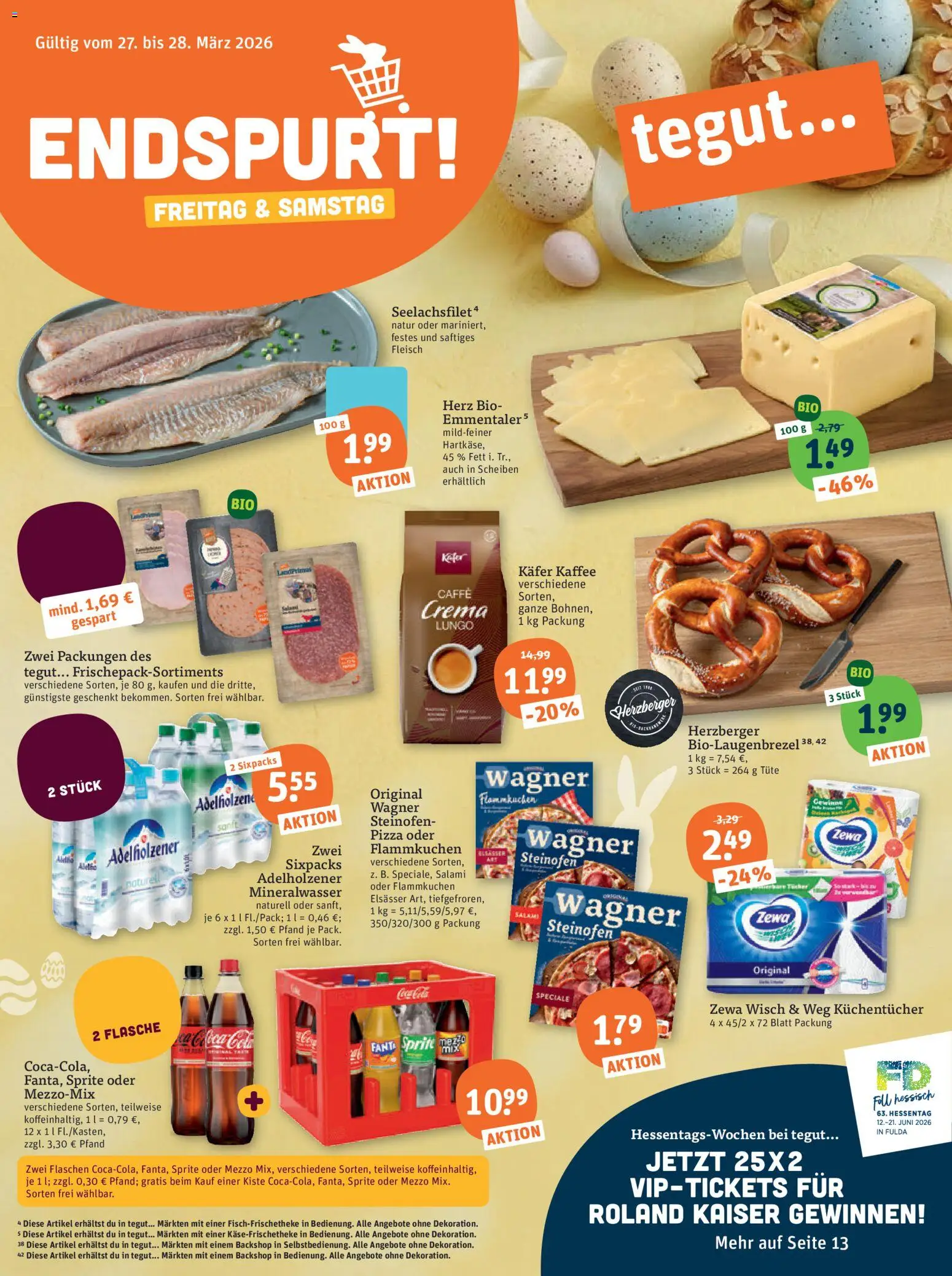 Tegut Prospekt – gültig ab 23.03.2026 | Seite: 1