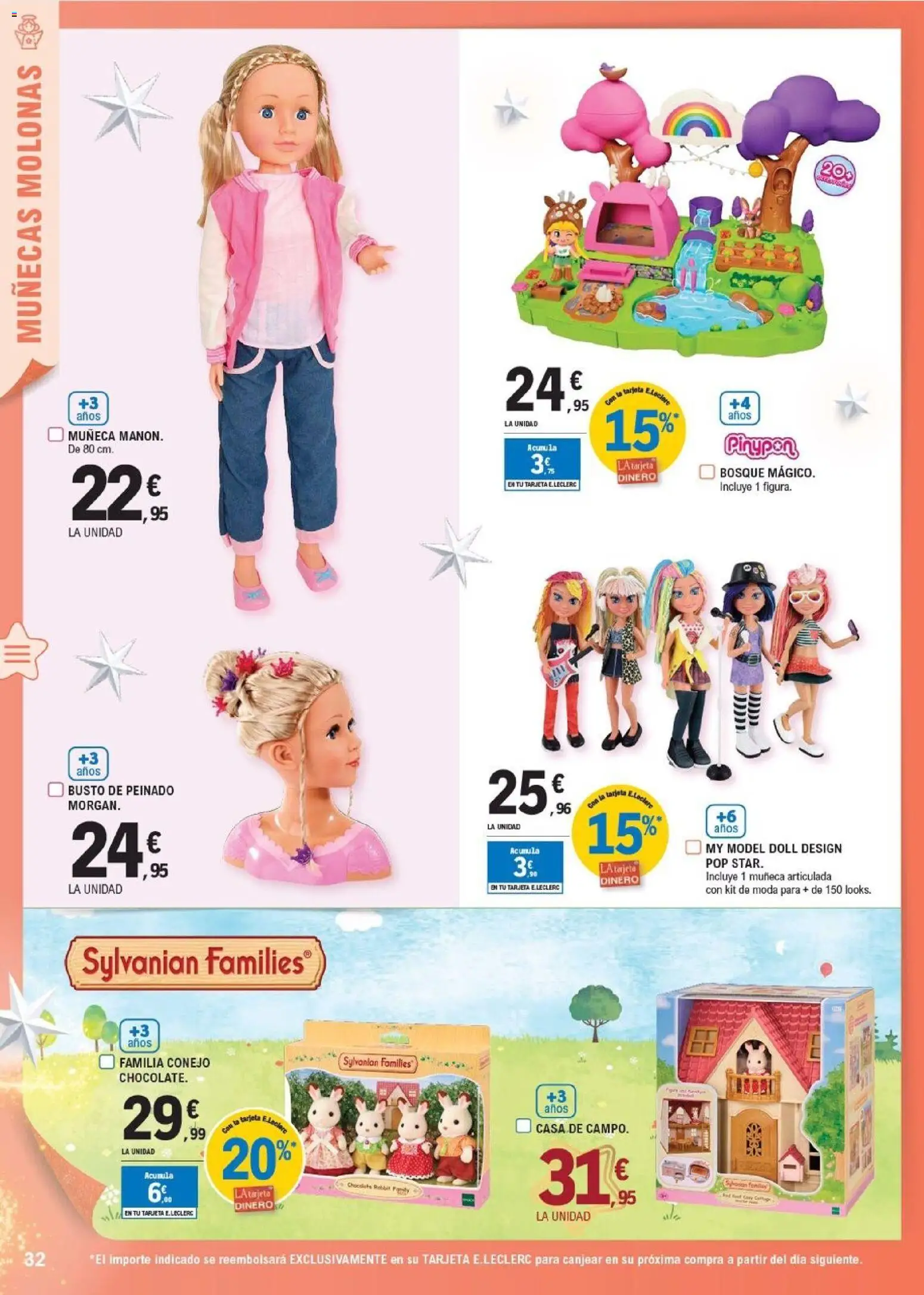 E.Leclerc - Juguetes  │ válido desde el 03.11.2025 | Página: 32 | Productos: Muñeca