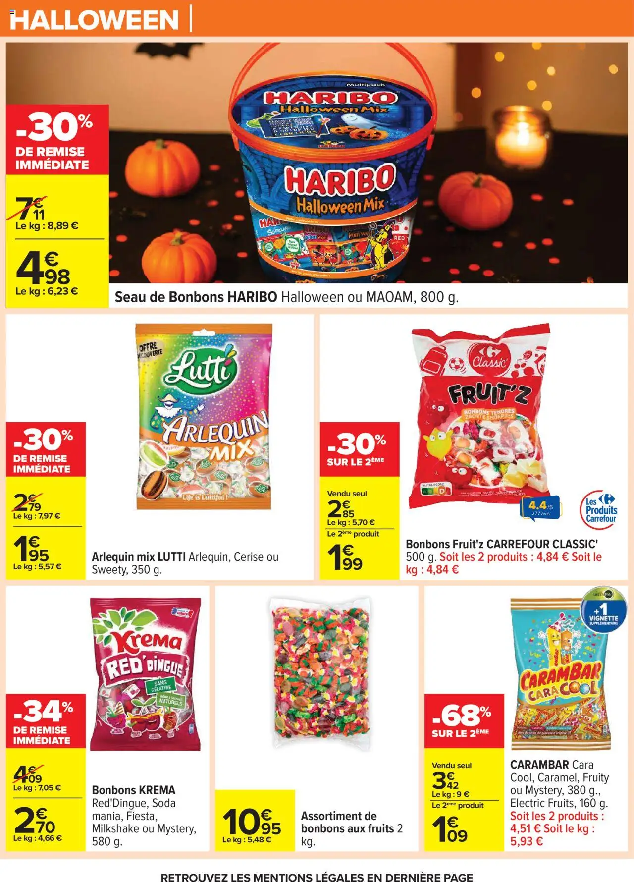 {H1} | Page: 8 | Produits: Bonbons Haribo, Bonbons, Gélatine