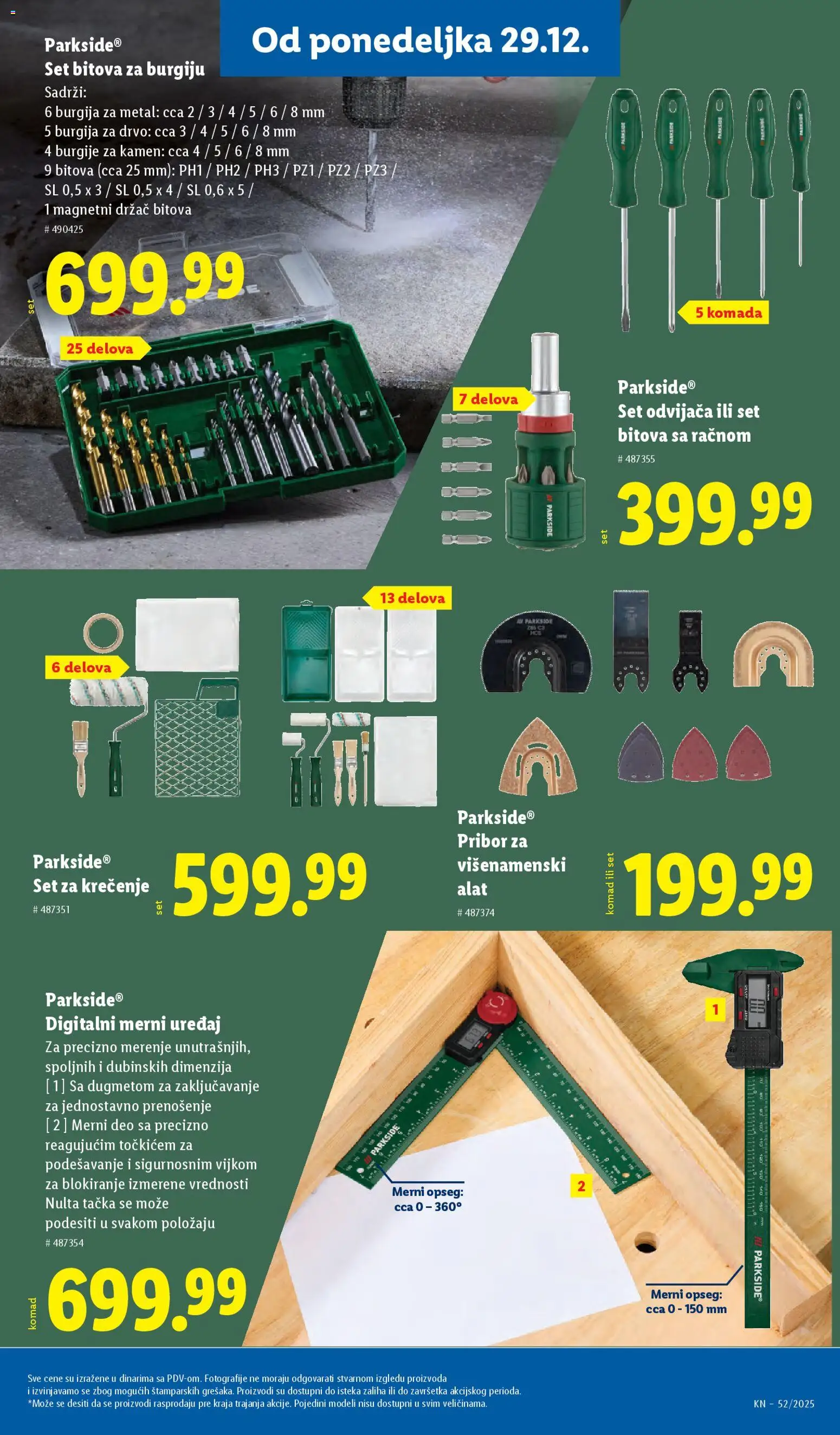 Lidl katalog - važi od 25.12.2025 | Strana: 77 | Proizvode: Parkside