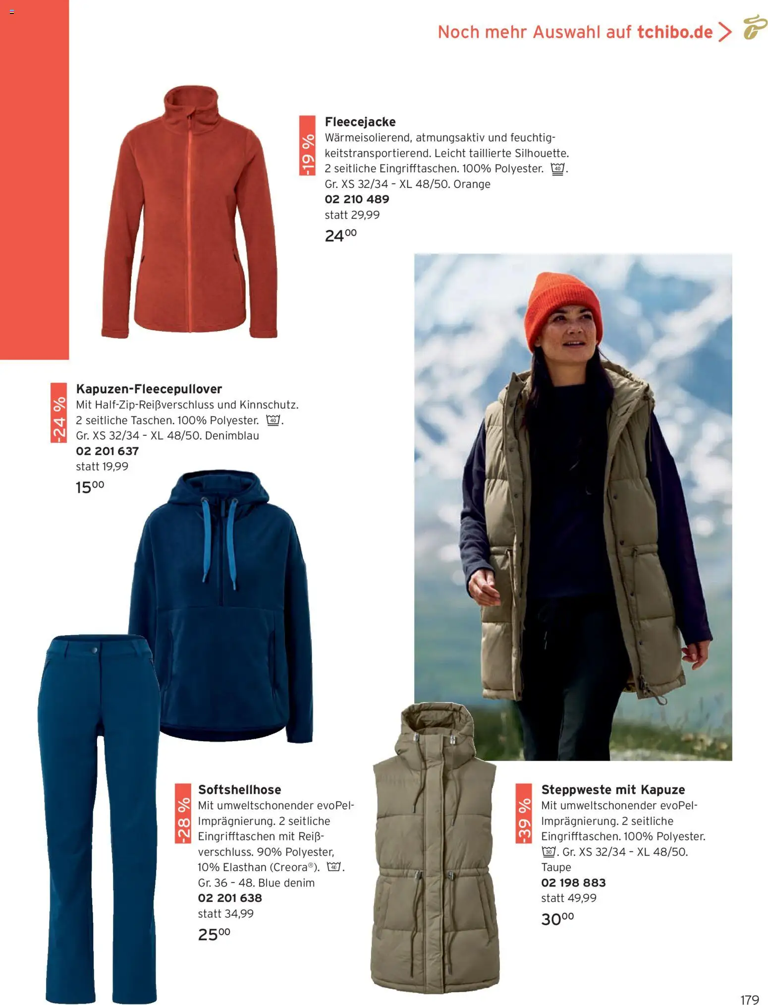Angebote Tchibo – gültig ab 01.03.2026 | Seite: 179 | Produkte: Steppweste