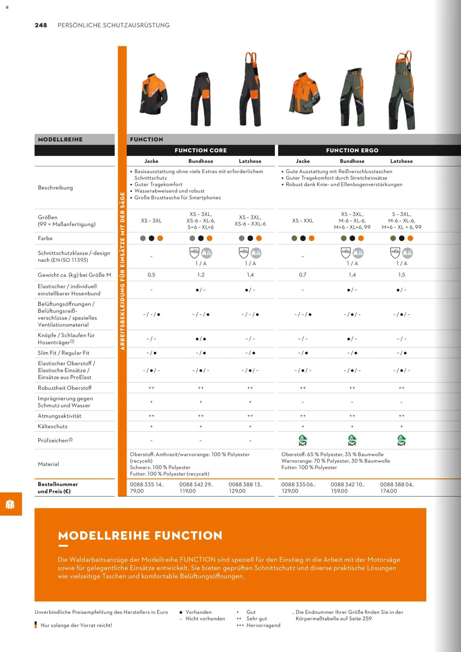 STIHL Katalog – gültig ab 01.01.2026 | Seite: 248 | Produkte: Gewicht, Smartphones, Wasser, Jacke
