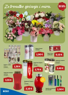 Boso - Katalog - Pregled kataloga iz trgovine Boso, vrijedi od 23.10.2025 | Stranica: 18 | Proizvodi: Lampion, Upaljač, Žigice
