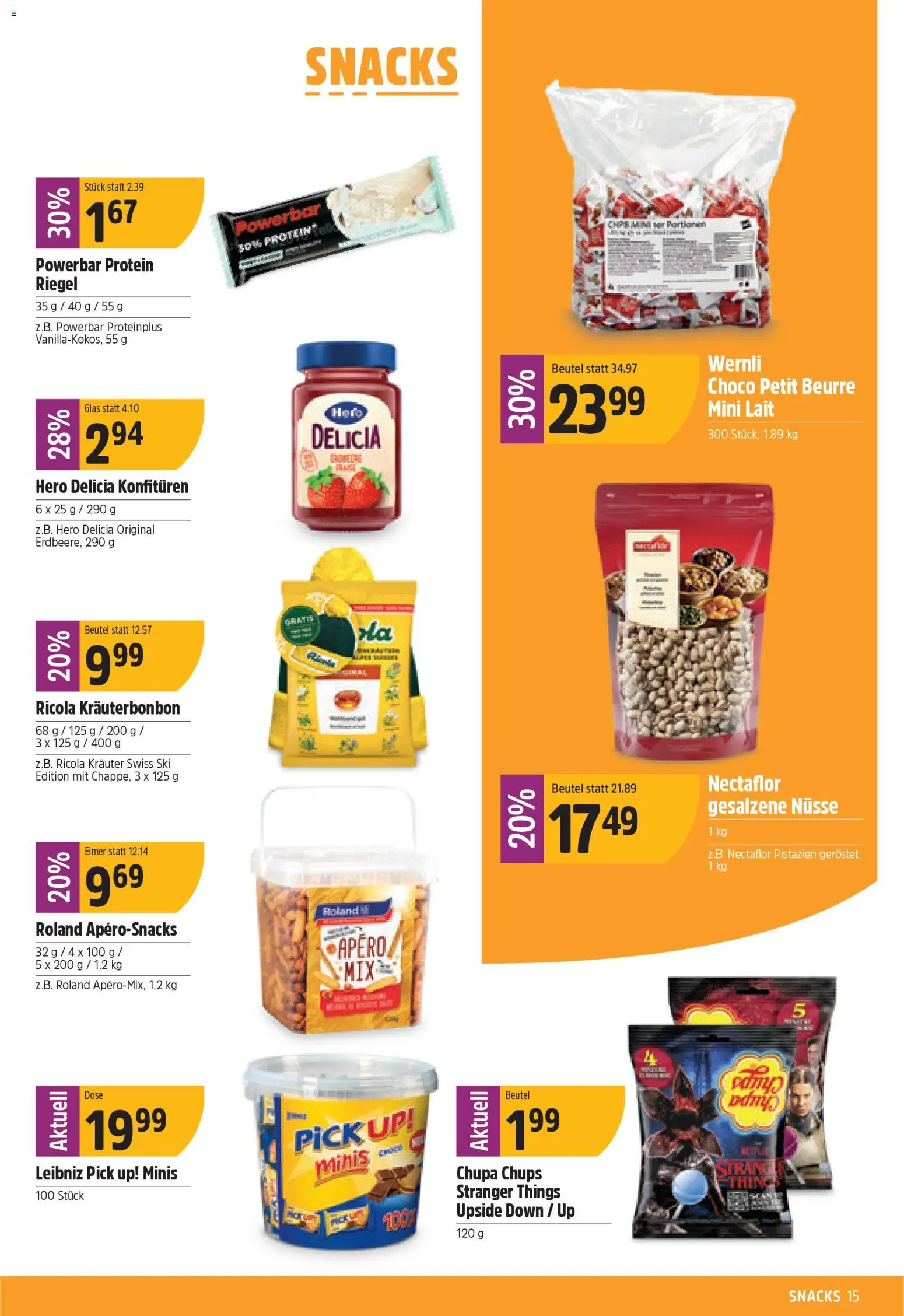 TopCC Aktionen – gültig ab 29.12.2025 | Seite: 15 | Produkte: Ski, Nüsse