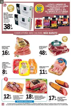 Vista previa E.Leclerc folleto válido desde el 08.04.2026 | Página: 16 | Productos: Medias, Jamón cocido, Jugo, Té