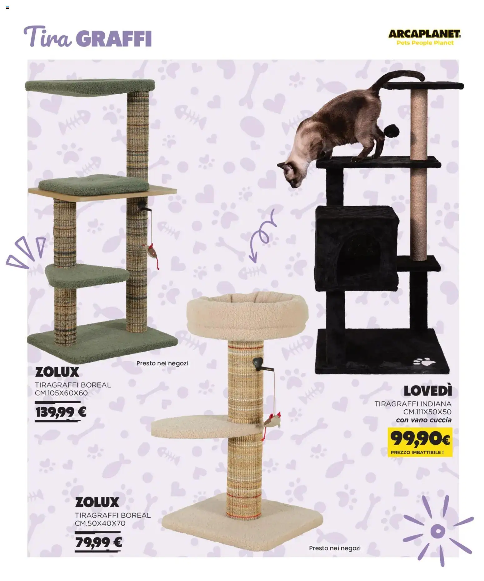 Volantino Arcaplanet del 01.11.2025 | Pagina: 14 | Prodotti: Tiragraffi