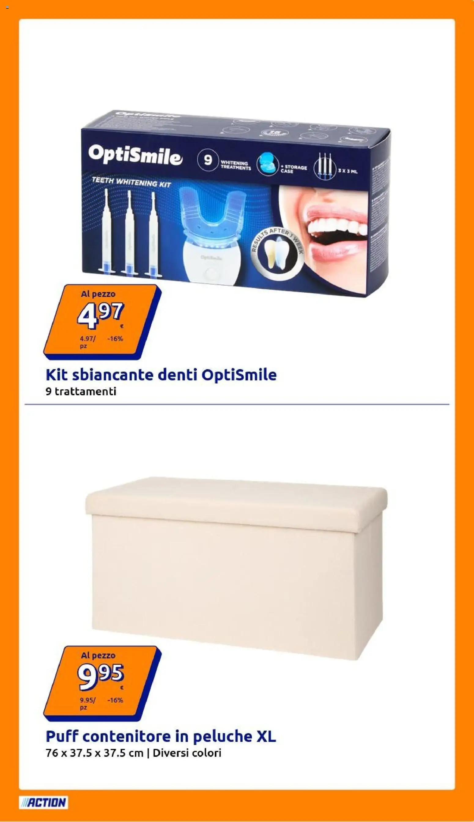 Volantino Action del 11.03.2026 | Pagina: 25 | Prodotti: Peluche, Contenitore