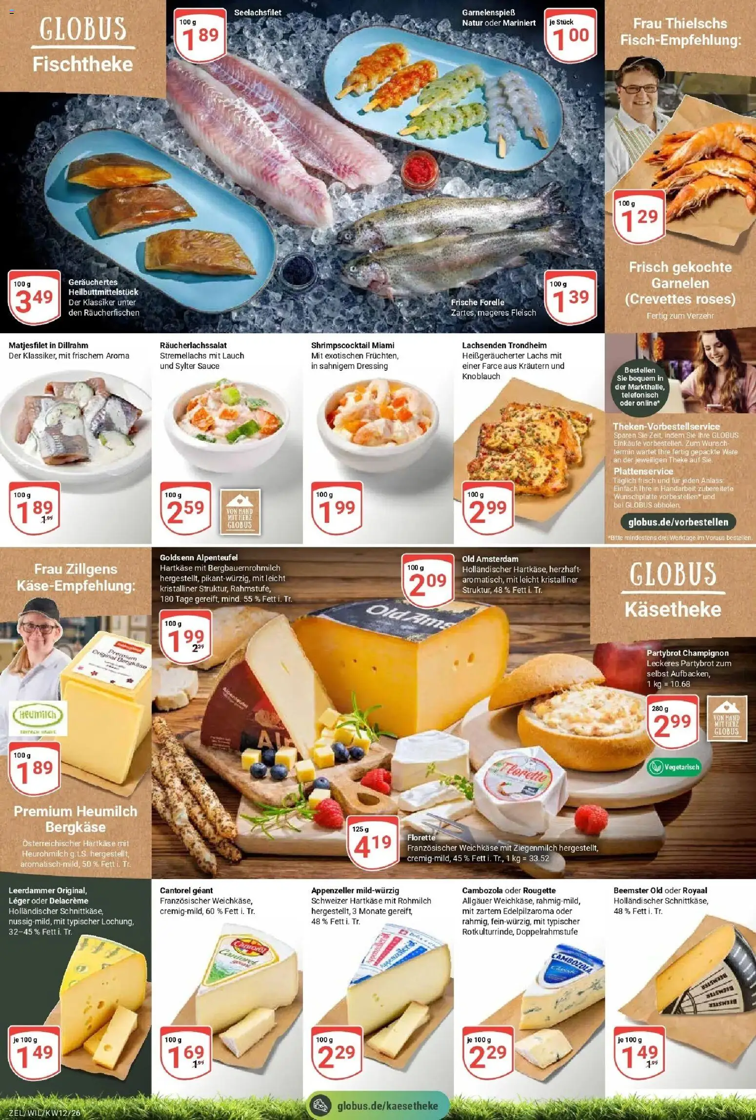 Globus prospekt Wittlich	 – gültig ab 15.03.2026 | Seite: 7 | Produkte: Theke, Leerdammer, Knoblauch, Fleisch