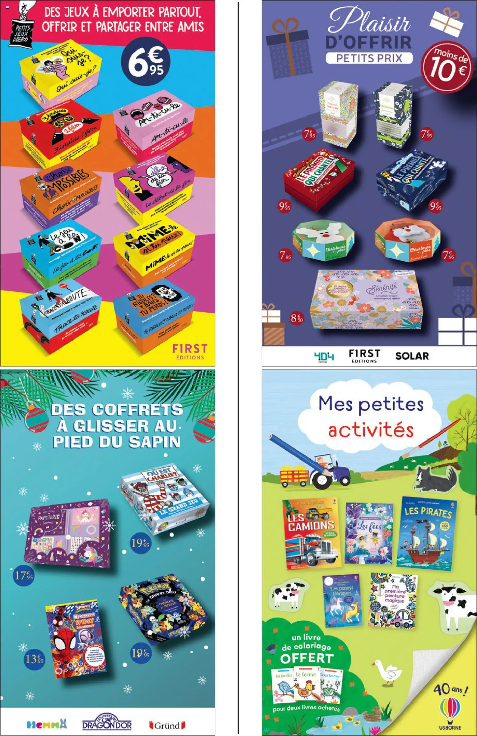 {H1} | Page: 4 | Produits: Livre de coloriage, Jeux, Livre