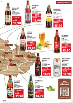Kaufland leták - Praha 4 od 06.08.2025 | Strana: 33 | Produkty: Starobrno, Pivo, Plech, Pivo Ostravar