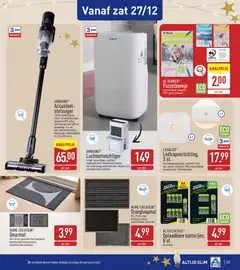 Aldi folder week 51 - Voorbeeld van een folder van Aldi, geldig van 22.12.2025 | Pagina: 33 | Producten: Stofzuiger, Deurmat