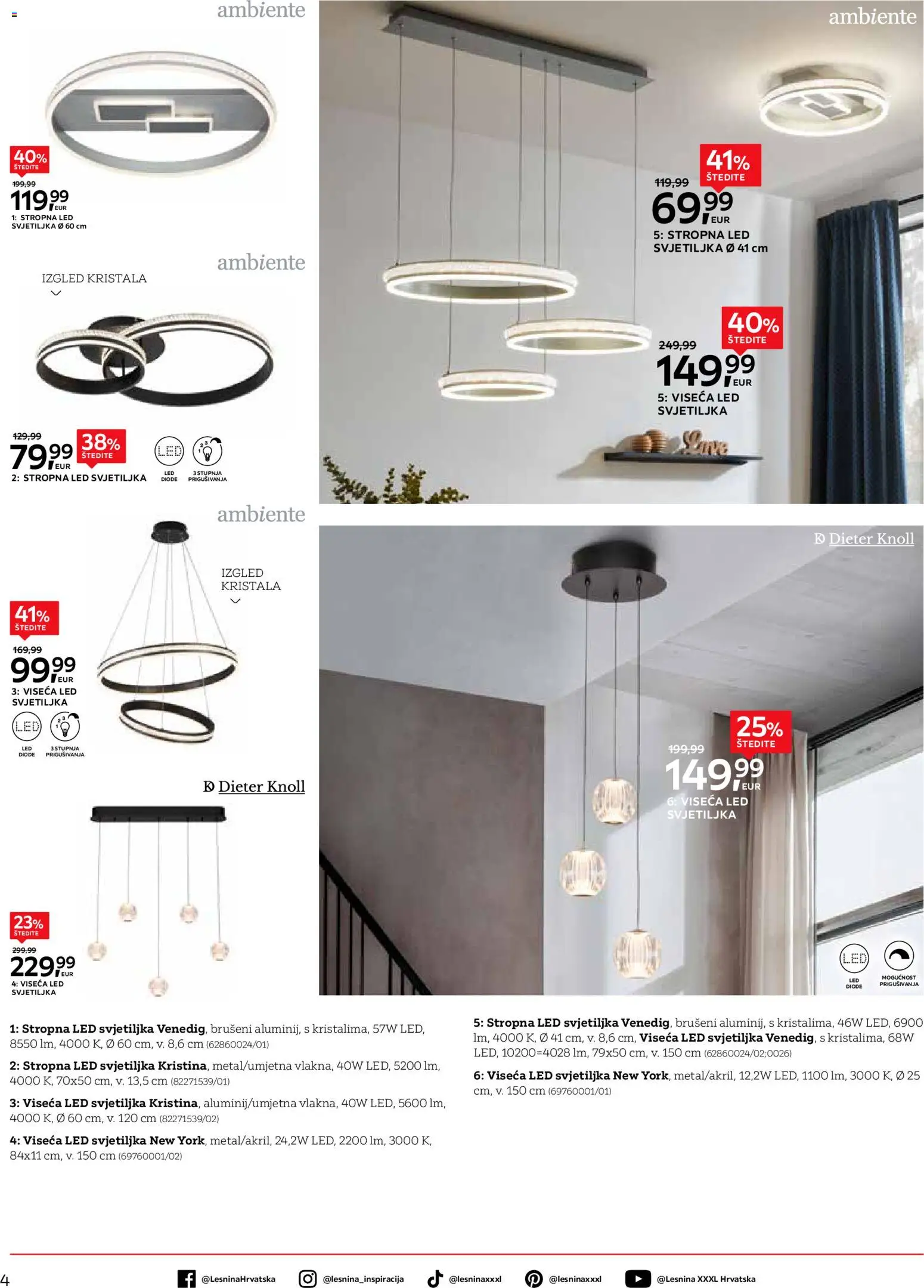 Lesnina katalog | vrijedi od 02.02.2026 | Stranica: 4 | Proizvodi: Svjetiljka