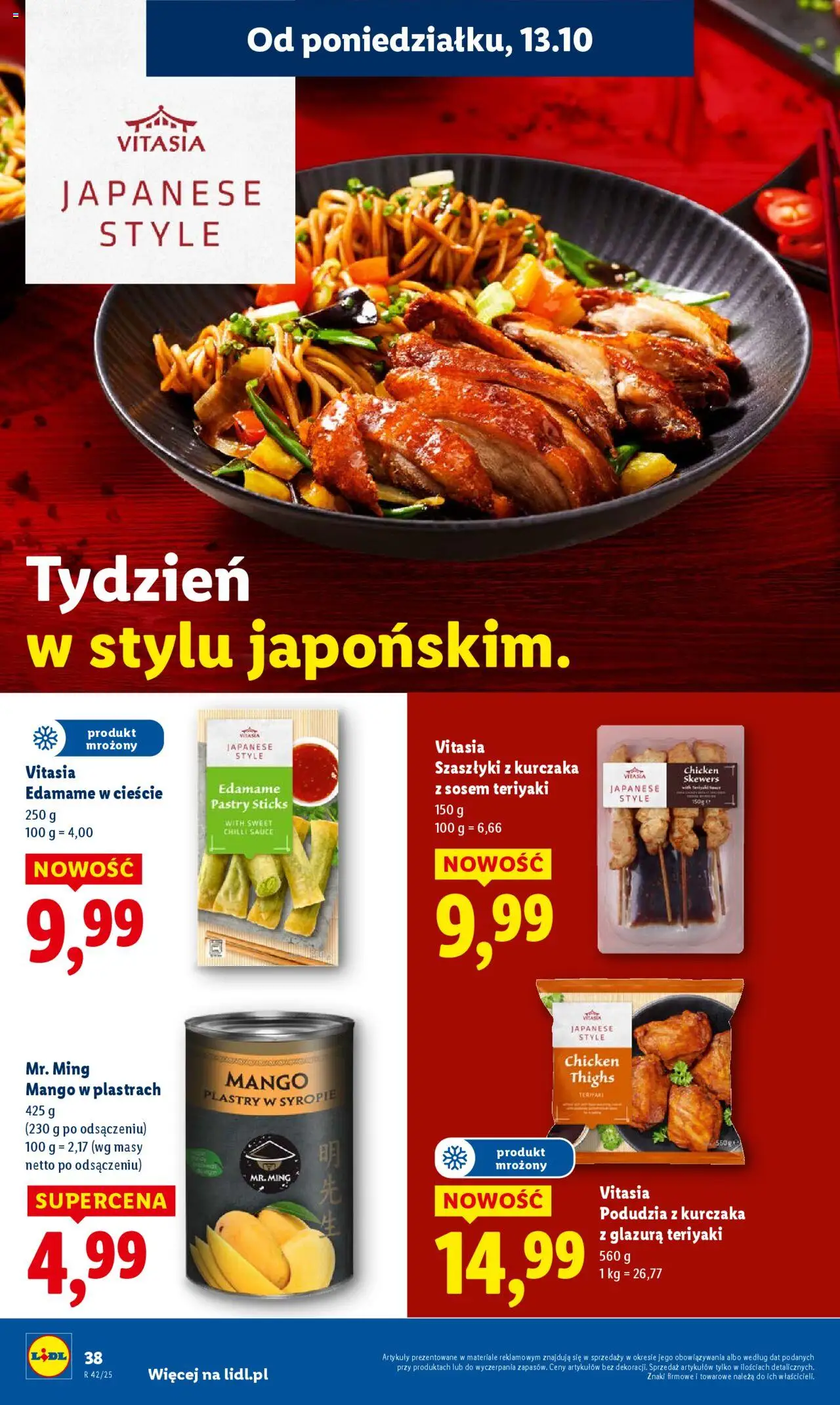 Lidl Gazetka od 13.10.2025 | Strona: 38 | Produkty: Mango