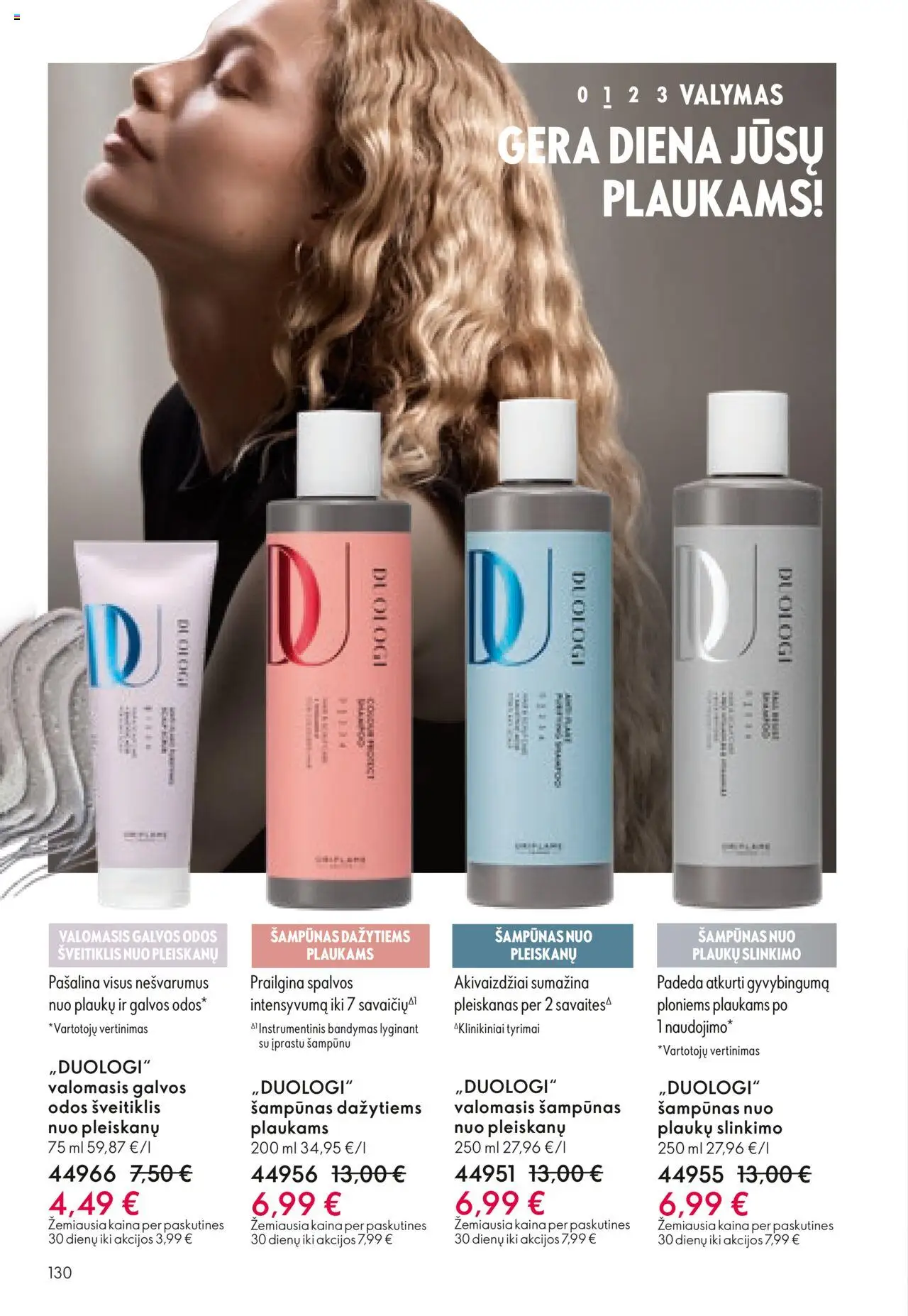 Oriflame akcijos nuo 08.10.2025 | Puslapis: 130 | Prekių: Šampūnas, Šveitiklis