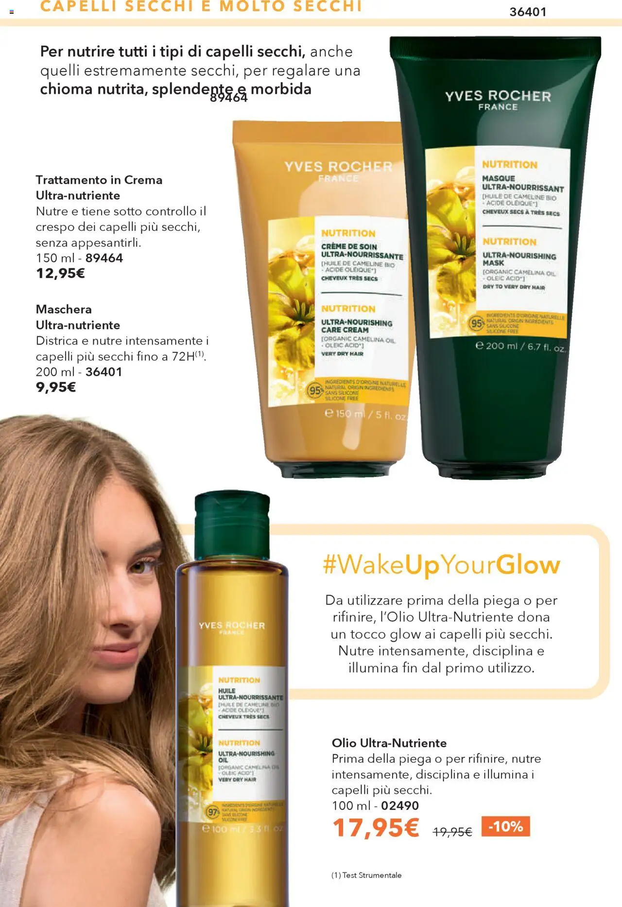 Volantino Yves Rocher del 23.09.2025 | Pagina: 54 | Prodotti: Crema, Maschera, Olio, Silicone