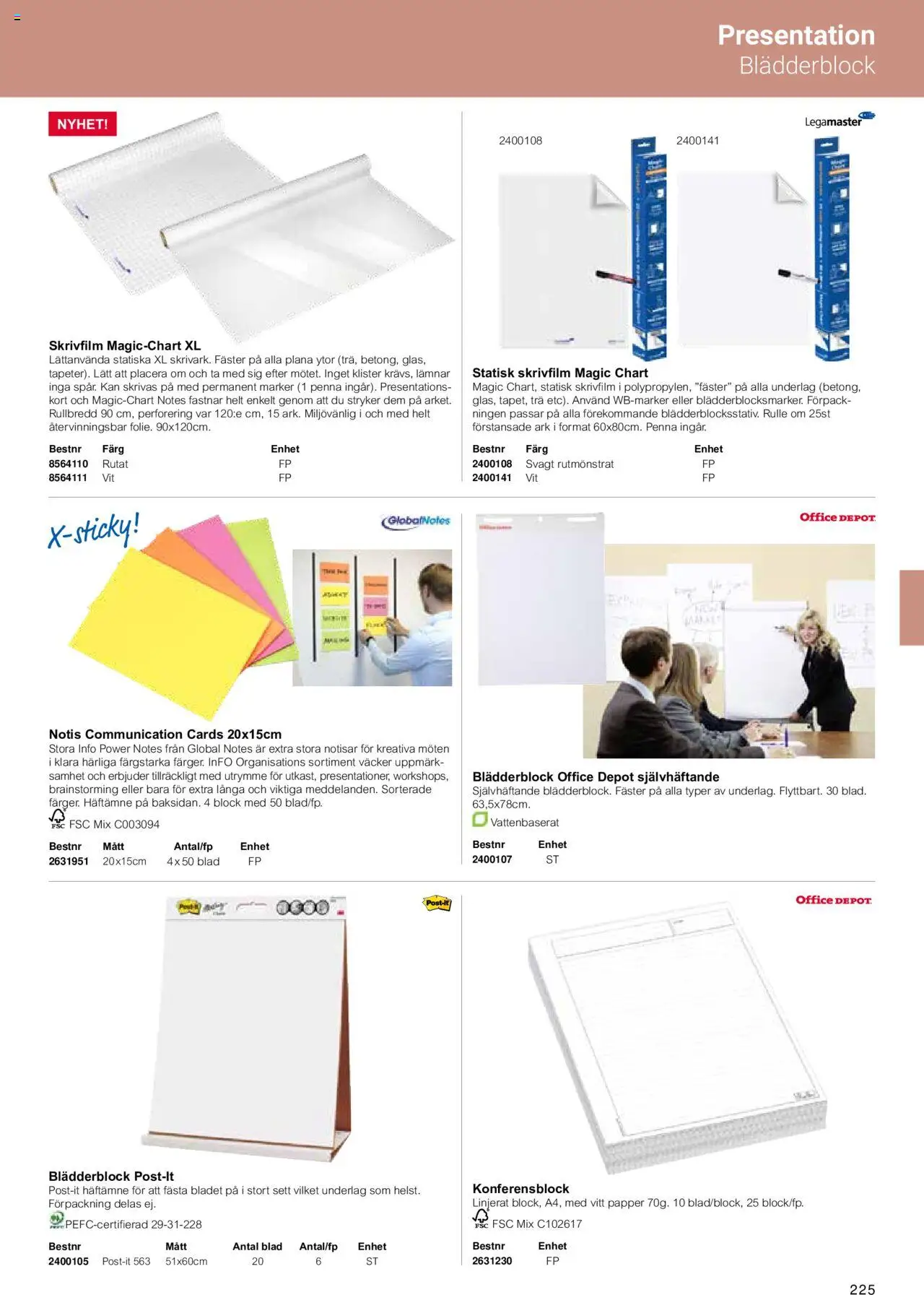 Office Depot reklamblad aktuell från 15.02.2024 | Sida: 227 | Produkter: Penna, Papper