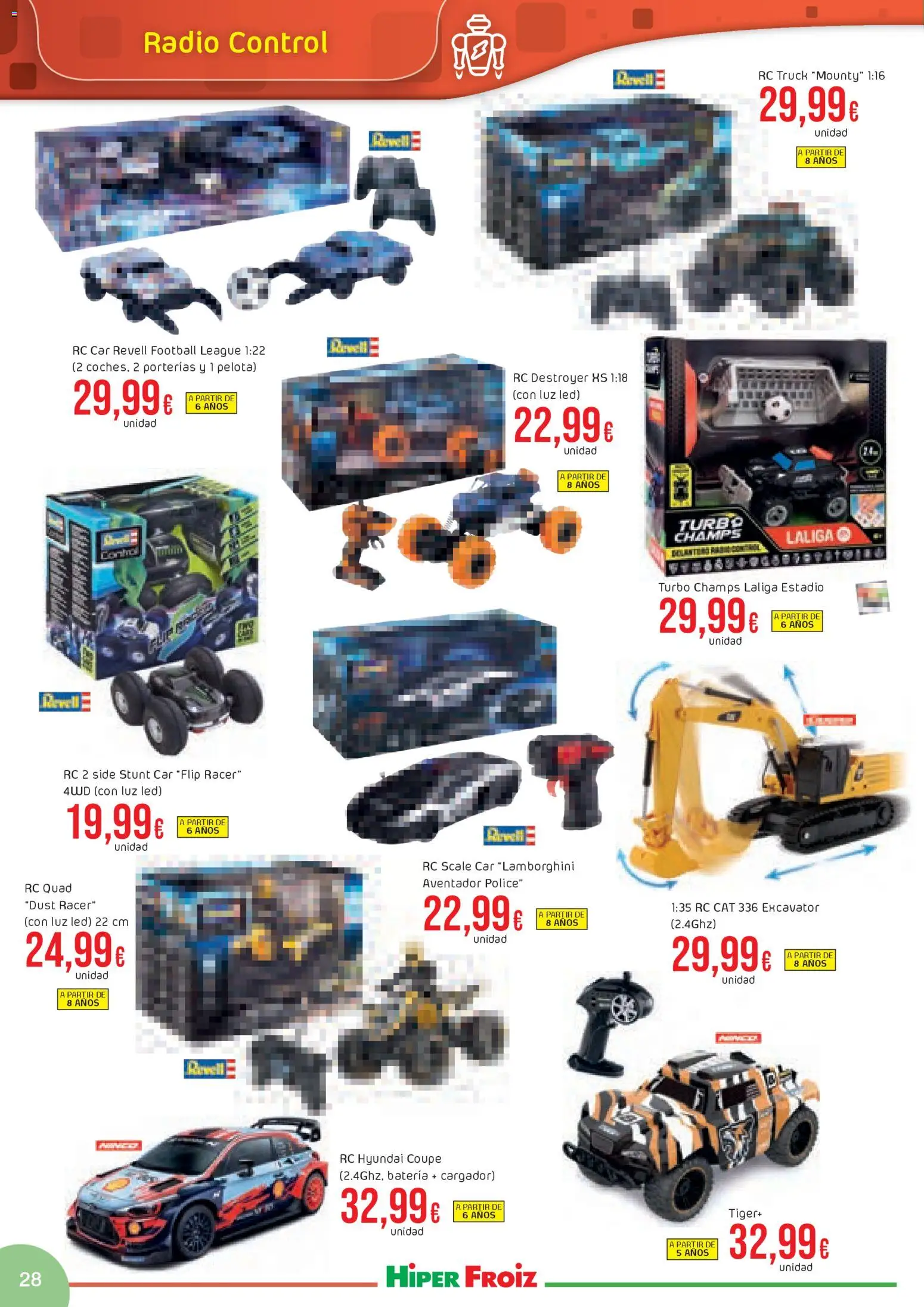 Froiz - Catálogo Juguetes │ válido desde el 21.11.2025 | Página: 28 | Productos: Radio, Batería