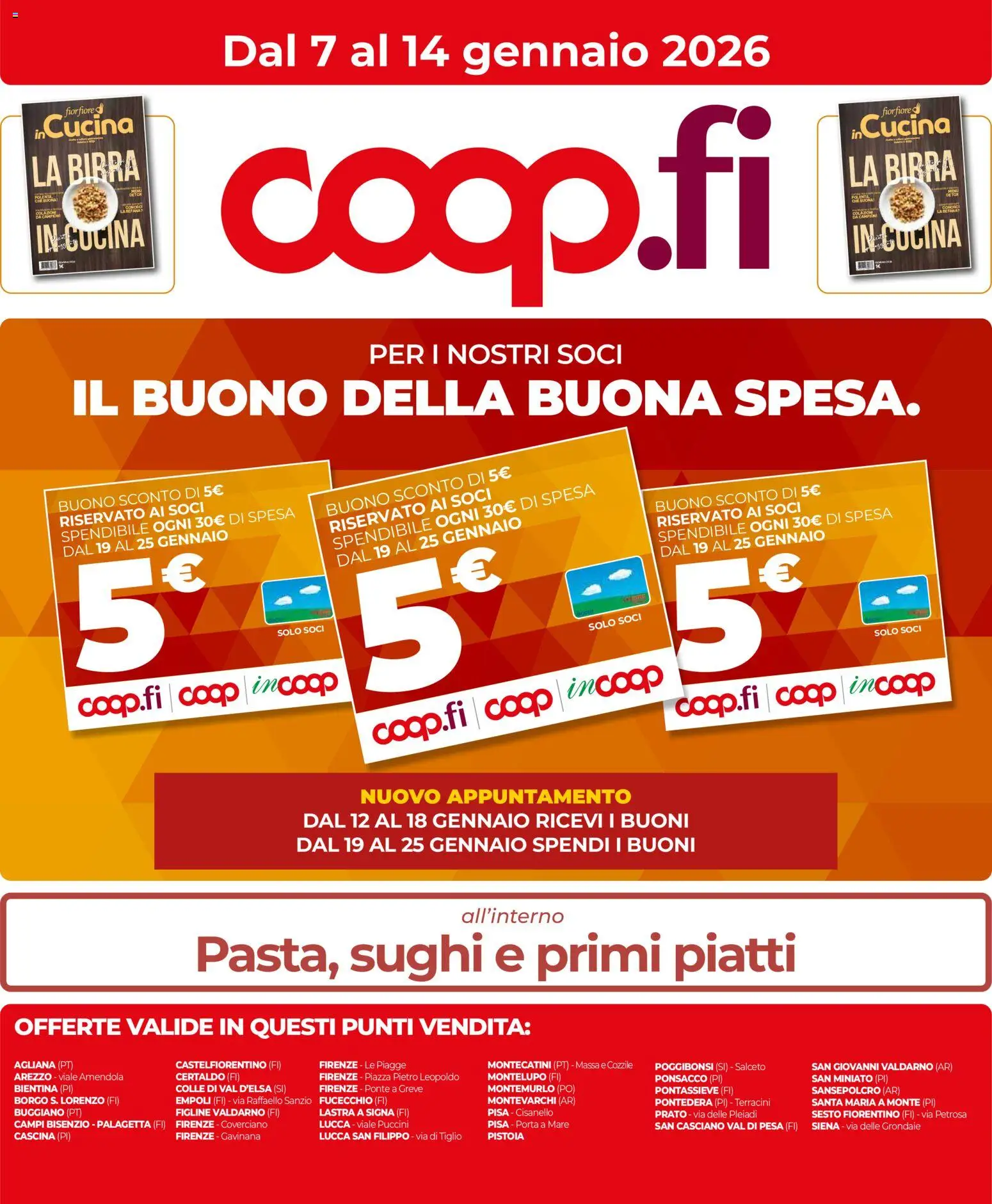 Volantino COOP del 07.01.2026 | Pagina: 1 | Prodotti: Birra