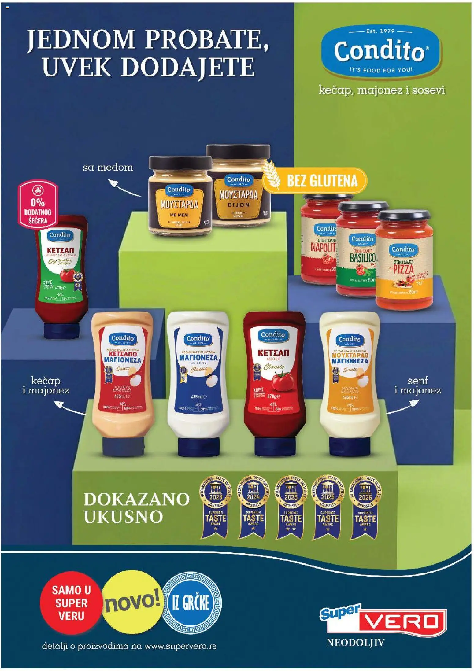 SuperVERO katalog - važi od 16.04.2026 | Strana: 30 | Proizvode: Majonez, Kečap, Senf