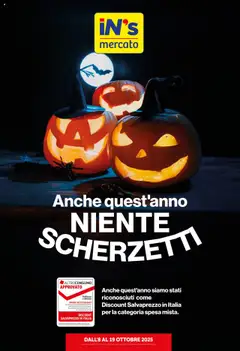 Anteprima del volantino Volantino IN's	 valido a partire dal 08.10.2025