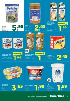 Vista previa HiperDino folleto válido desde el 24.03.2026 | Página: 11 | Productos: Polvo, Leche, Yogur, Συσκευή ροής