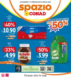 Anteprima del volantino Spazio Conad volantino valido a partire dal 17.04.2026