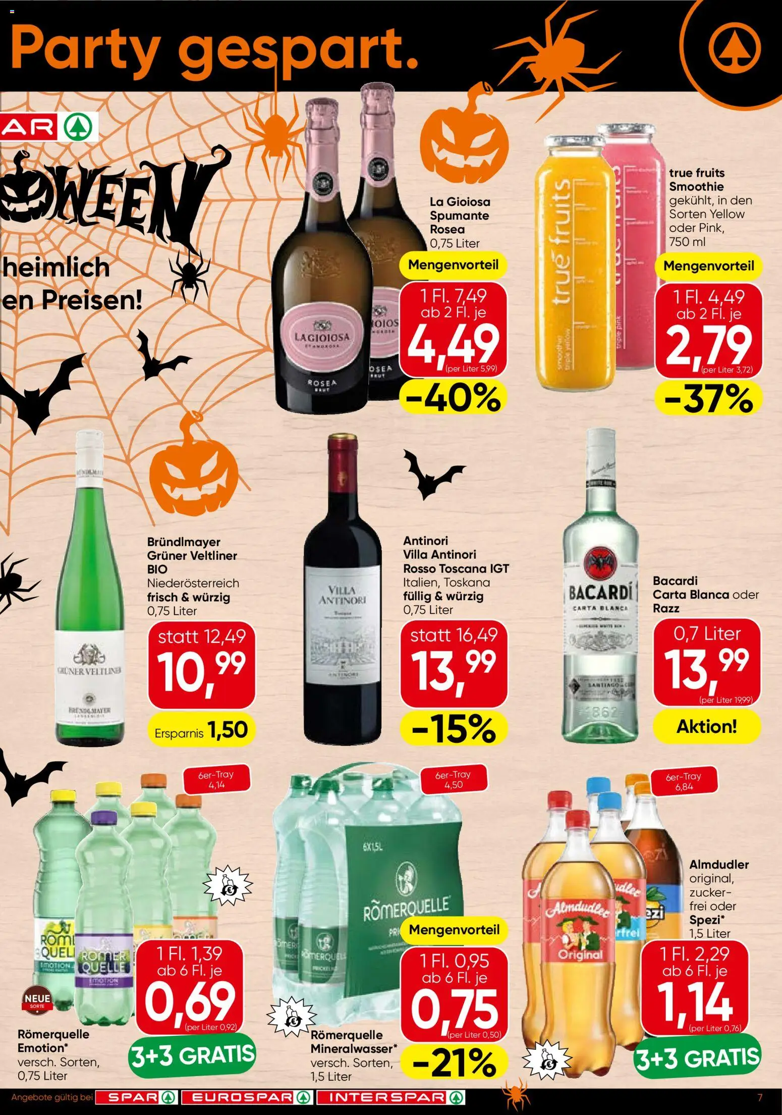 Spar Flugblatt - Burgenland gültig ab 23.10.2025 | Seite: 7 | Produkte: Zucker