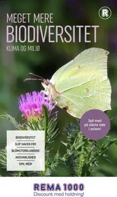 Rema 1000 - Meget mere biodiversitet gyldig fra 03.03.2026