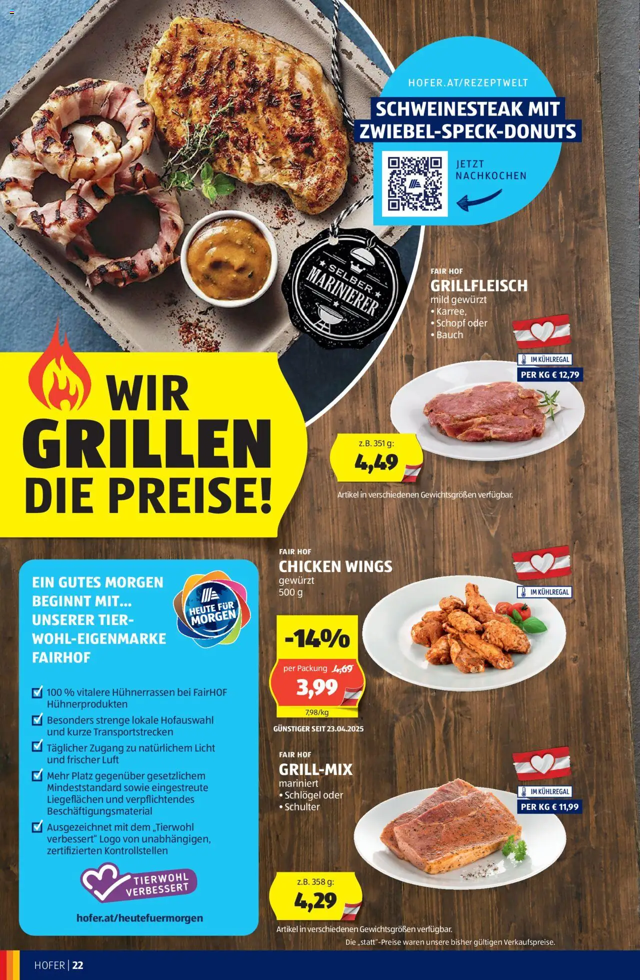 Hofer Frühjahr-/Sommerkatalog gültig ab 30.04.2025 | Seite: 22