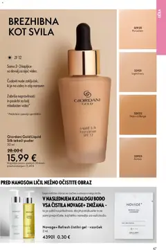 Oriflame katalog akcije – veljaven od 31.12.2025 | Stran: 47 | Izdelki: Čistila, Licila, Puder