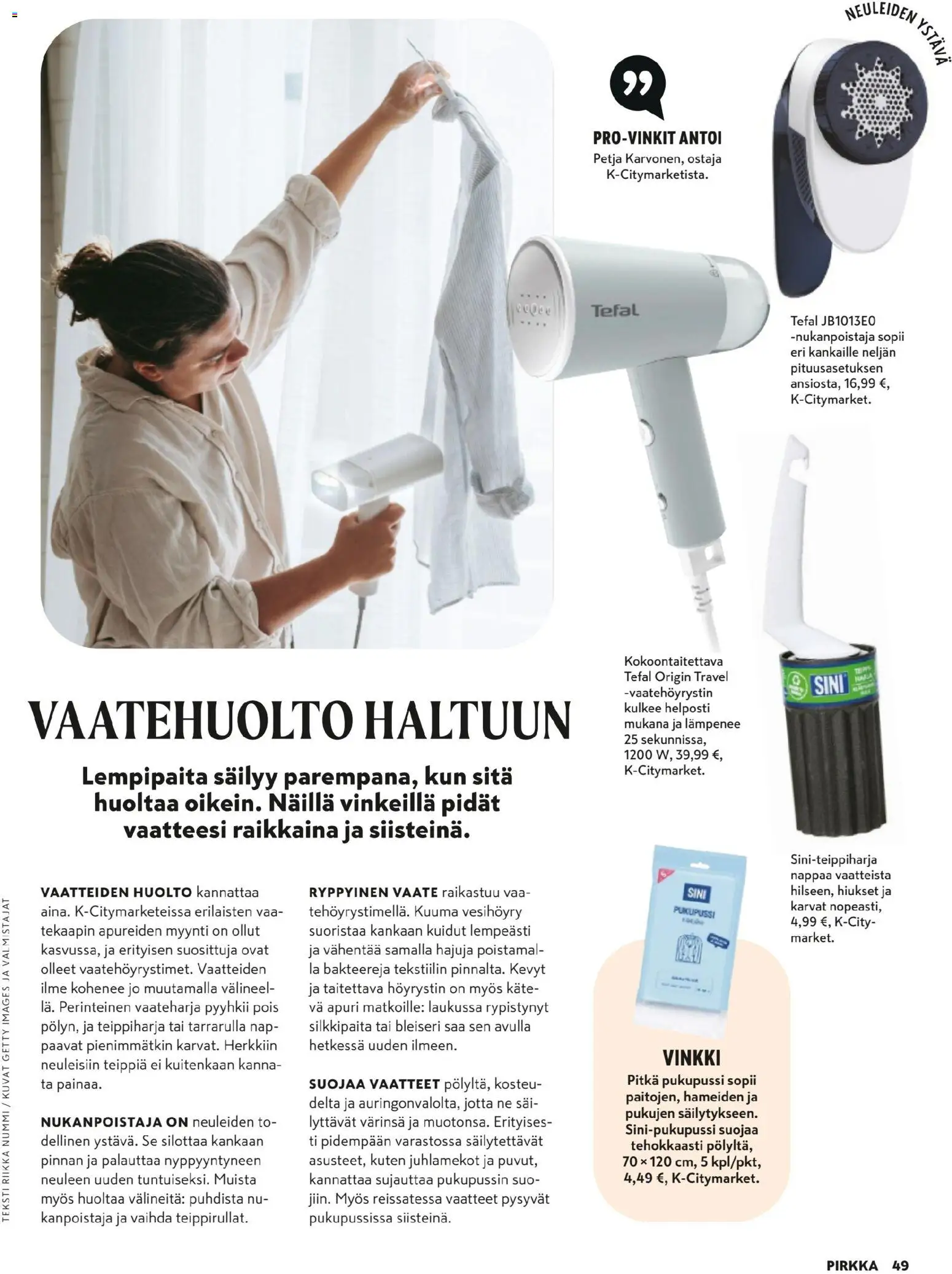 K-Citymarket - Pirkka – voimassa 03.12.2025 alkaen | Sivu: 49 | Tuotteet: Vaatteet, Bleiseri