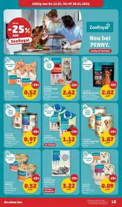 Penny Markt Flugblatt ab 22.01.2026 gültig | Seite: 18