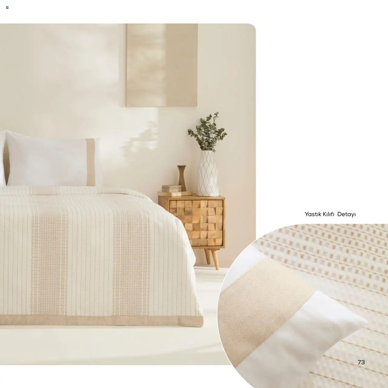 Karaca - Karaca Home - White Collection - 03.03.2025 tarihinden itibaren geçerlidir | Sayfa: 73 | Ürünler: Yastık, Yastık kılıfı, Pike