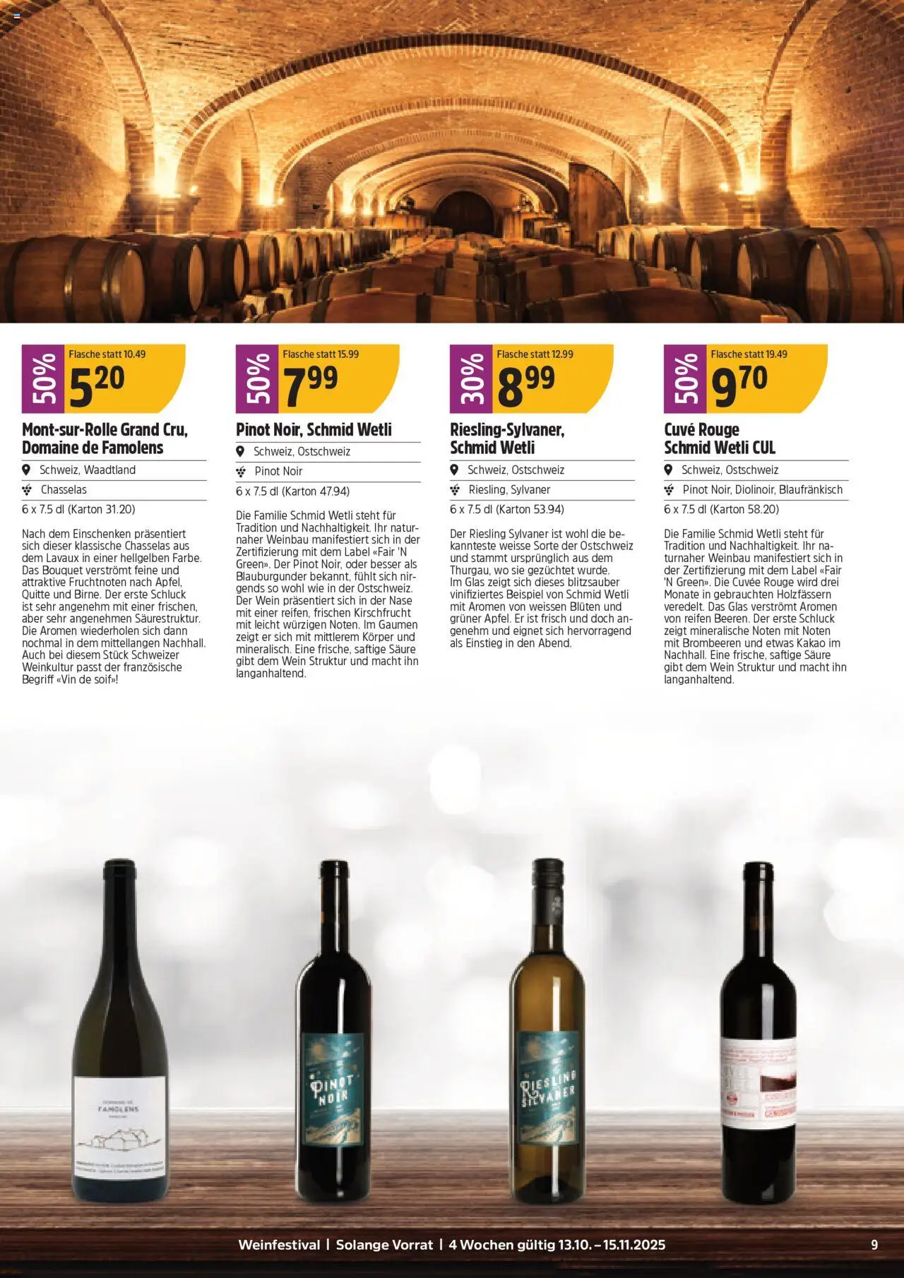 TopCC Aktionen Weinfestival – gültig ab 13.10.2025 | Seite: 9 | Produkte: Rouge, Wein