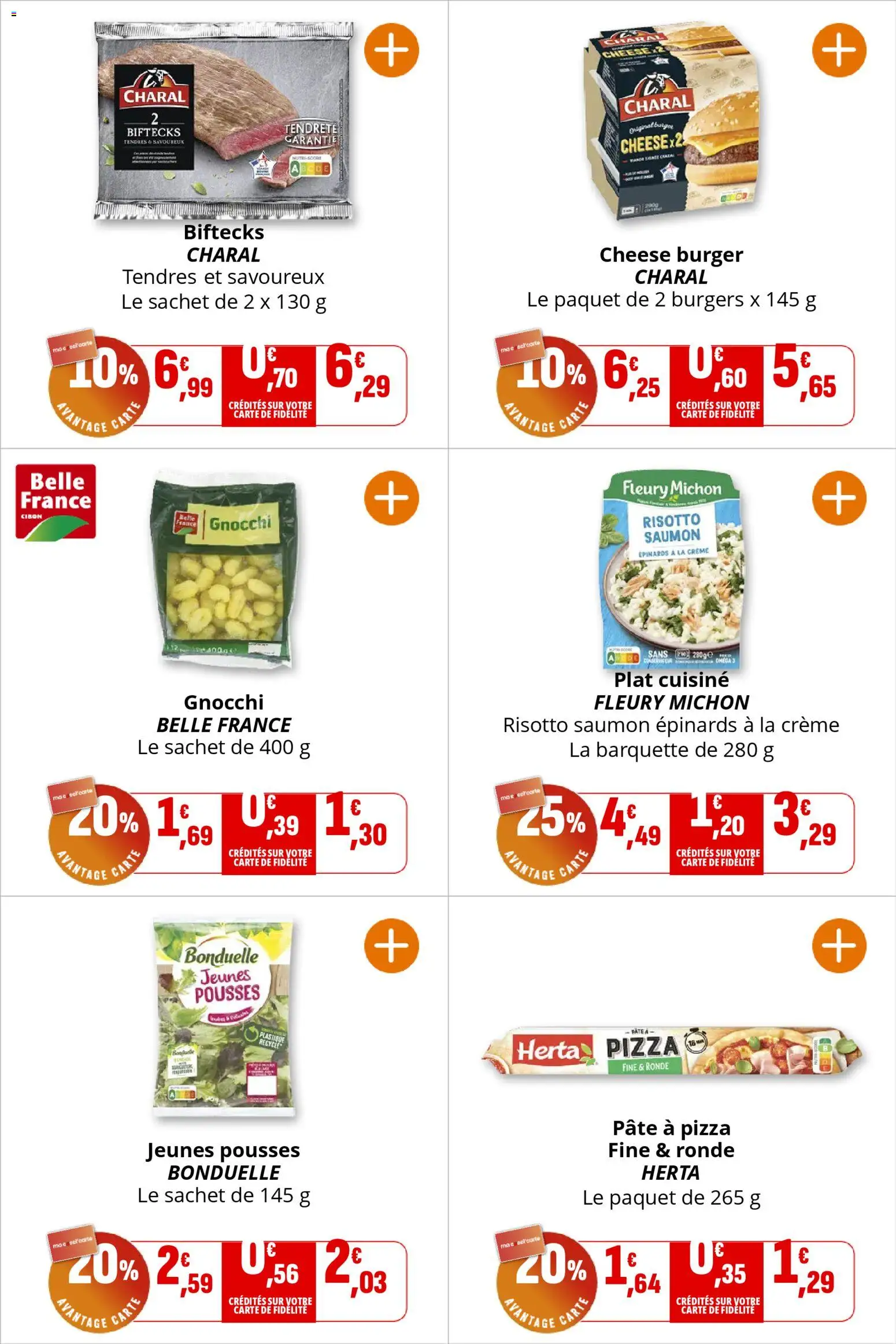 {H1} | Page: 8 | Produits: Pâte à pizza, Pizza, Saumon, Crème