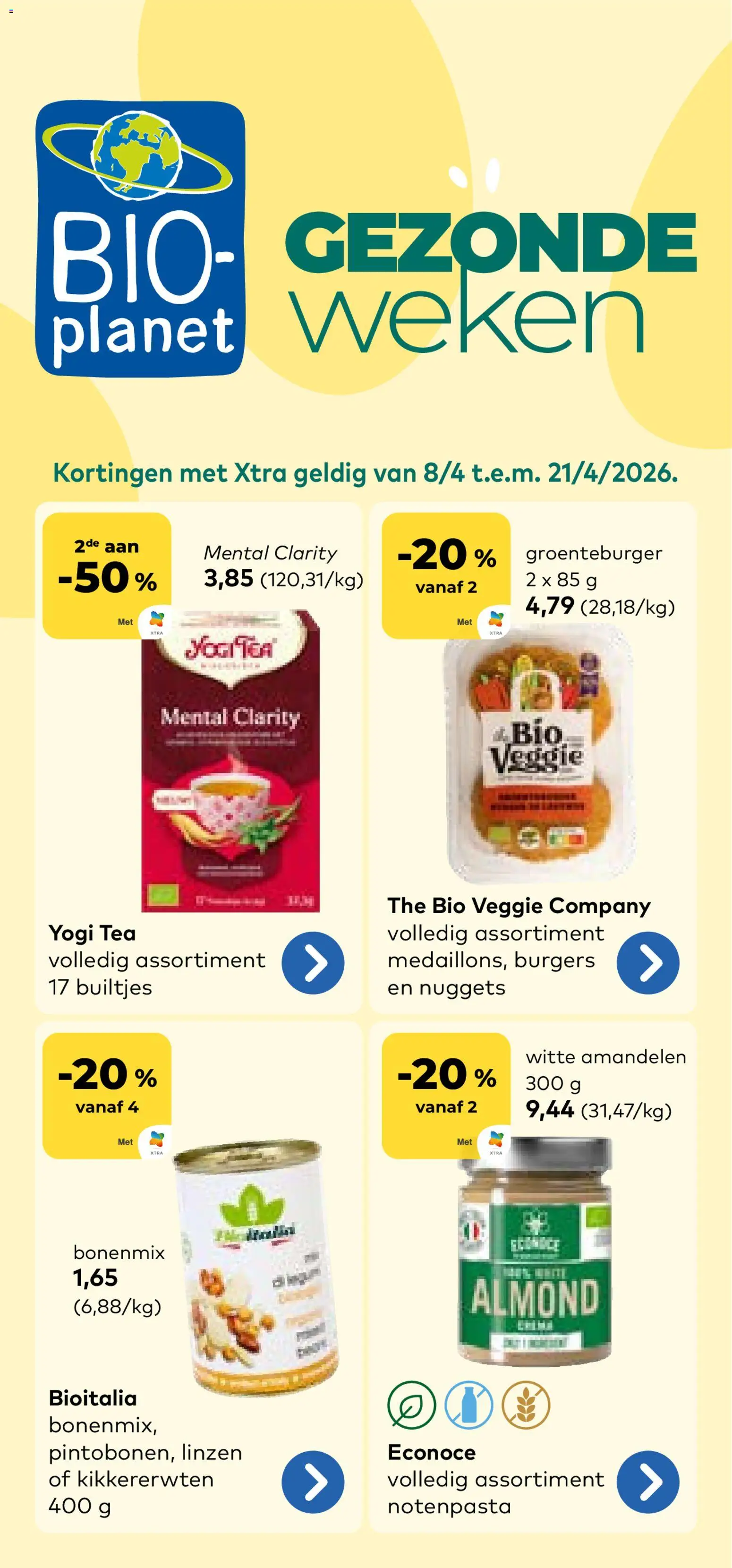 {H1} | Pagina: 1 | Producten: Kikkererwten, Linzen