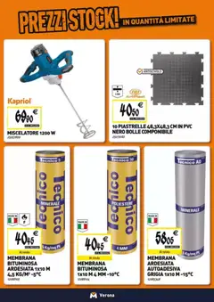 Anteprima del volantino Tecnomat catalogo valido a partire dal 27.11.2025 | Pagina: 21 | Prodotti: Piastrelle, Miscelatore