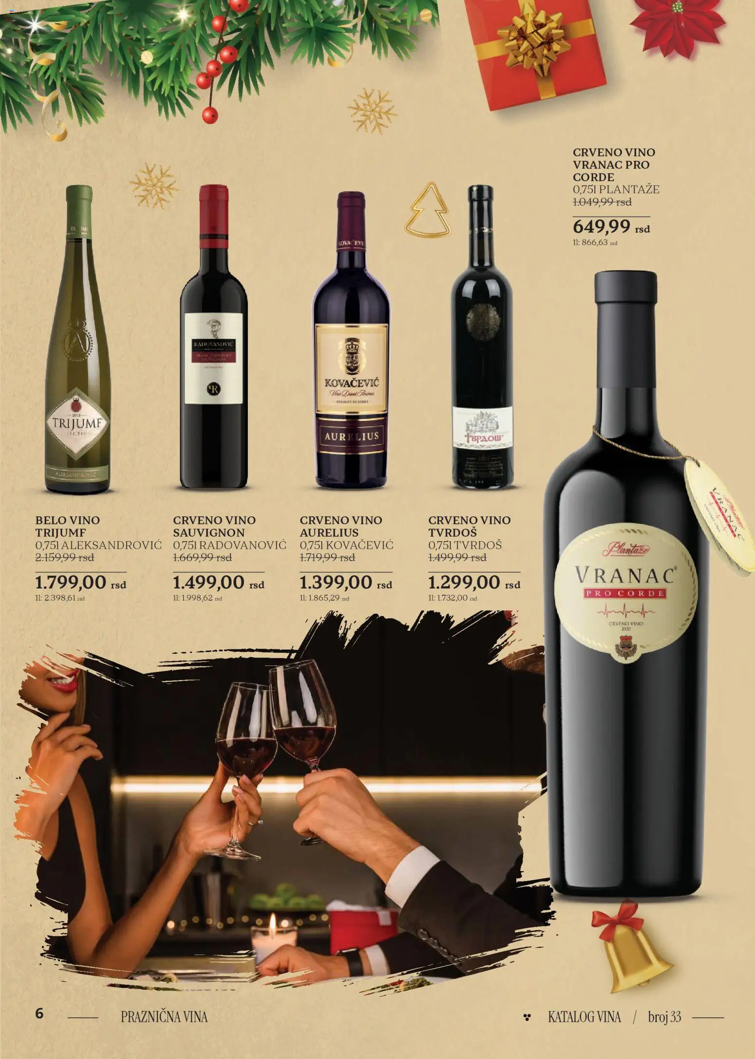 Idea katalog - važi od 18.12.2025 | Strana: 6 | Proizvode: Vranac, Crveno vino, Belo vino, Vino